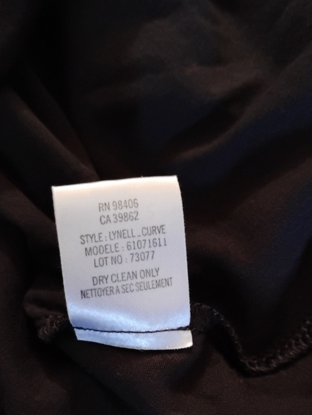 Theory Lynell Curve Wool Wrap Dress Button Trim - Picture 8 of 8